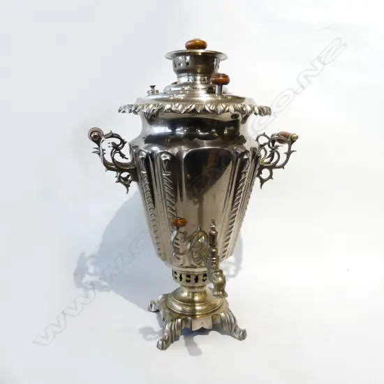 LG VINTAGE RUSSIAN SAMOVAR TEA URN, MADE IN TULA  H 580MM