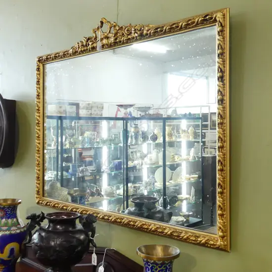 LG GILDED METAL FRAMED MIRROR 730x960mm