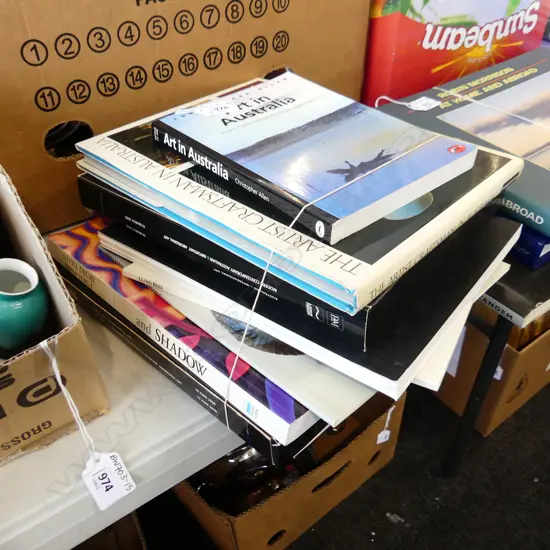 9 BOOKS & CATALOGUES AUSTRALIAN ART