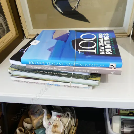 6 BOOKS ON NZ ART