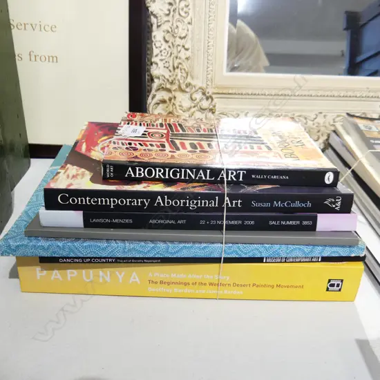 ABORIGINAL ART & CULTURE, 7 BOOKS