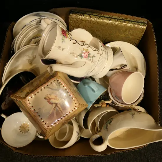 BOX LOT ASST. BALLET CHINA ETC