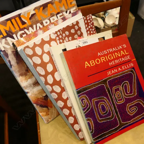 AUSTRALIAN ABORIGINAL ART & CULTURE, 5 BOOKS