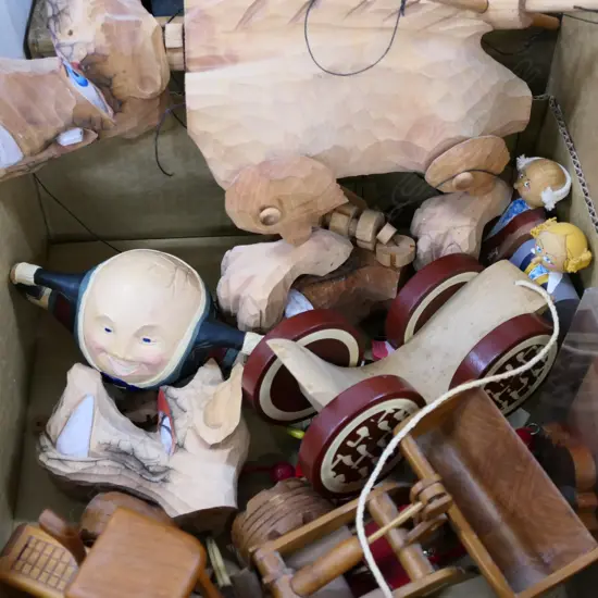 ASST. CHILDREN WOODEN TOYS ETC