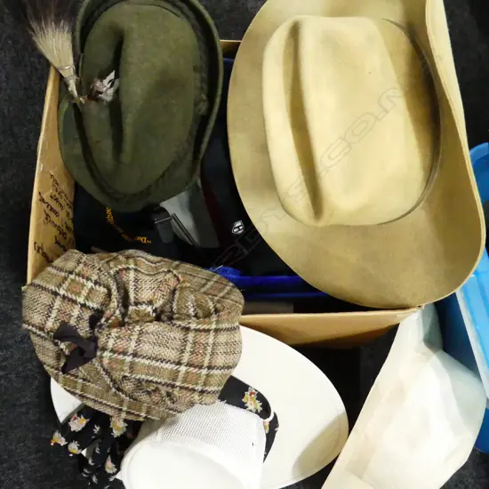 BOX LOT ASST. HATS