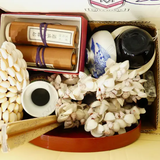 COLLECTION ASST. ORIENTAL CERAMICS; VASES ETC