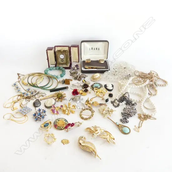 ASST. COSTUME JEWELLERY; CUFFLINKS