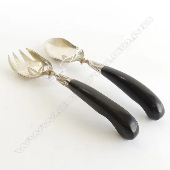 PR 800 SILVER SERVING SPOONS L.260mm
