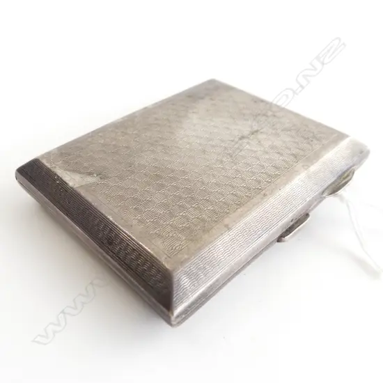 STG SILVER CIGARETTE CASE, CHESTER 1911 114 GRAMS