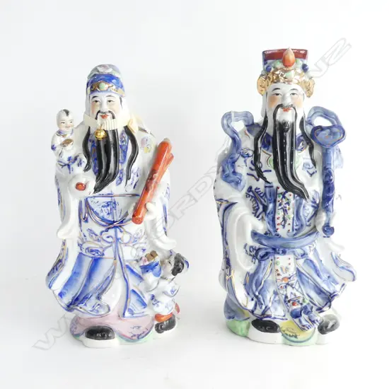 PR CHINESE WISEMEN FIGURES H.330mm
