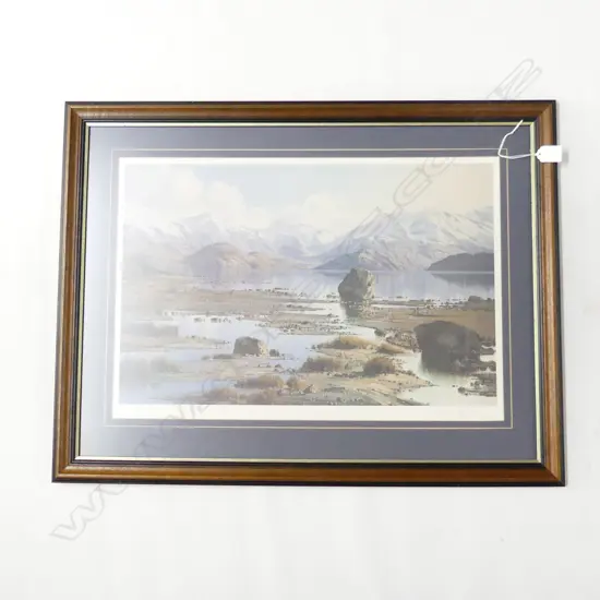 GRAHAM BRINLEY 'WANAKA' SIGNED PRINT 341/450 390x575mm