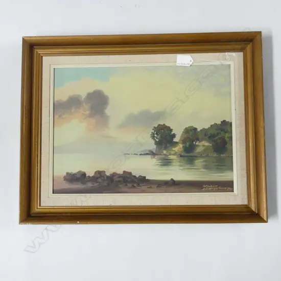 J R MAYCLAIR, WAIOMO, OIL, 400 x 520mm