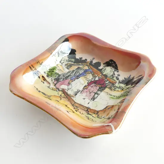 GRIMWADES MAORI -WARE SQUARE DISH “MAORI KITCHEN”  DIA 198MM