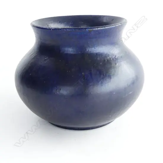 JOVAN RANCICH MATTE BLUE VASE H. 135MM