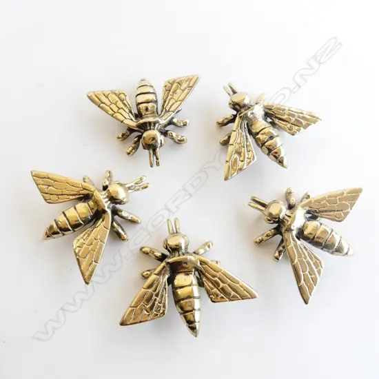 5 BRASS BEES L.60mm