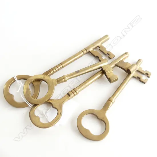4 BRASS KEYS L 160 MM