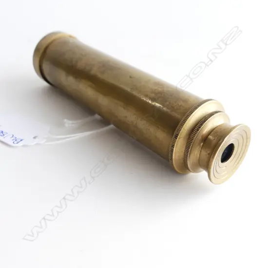 BRASS EXTENDABLE 3 DRAW TELESCOPE 'ROSS LONDON' L.135 / 300mm