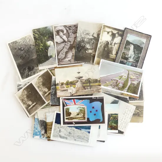 COLLECTION OF EARLY NZ POSTCARDS