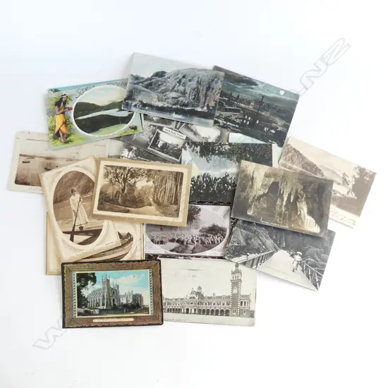 COLLECTION OF EARLY NZ POSTCARDS