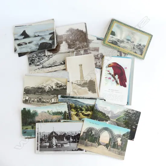 COLLECTION OF EARLY NZ POSTCARDS