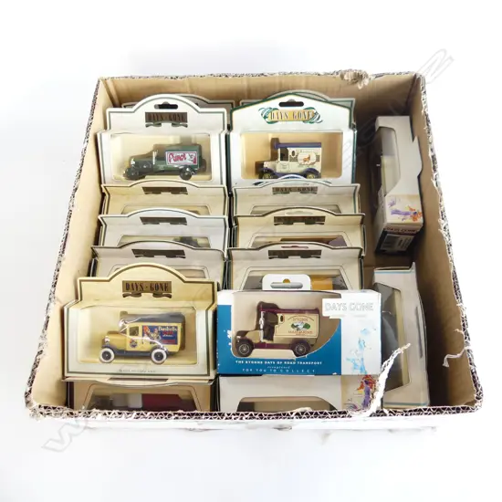 BOX OF 20 MIXED DYE CAST TOYS MOST MINT & BOXED]