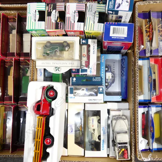 BOX OF 20 MINT & BOXED MODEL CARS DAYS GONE  ETC