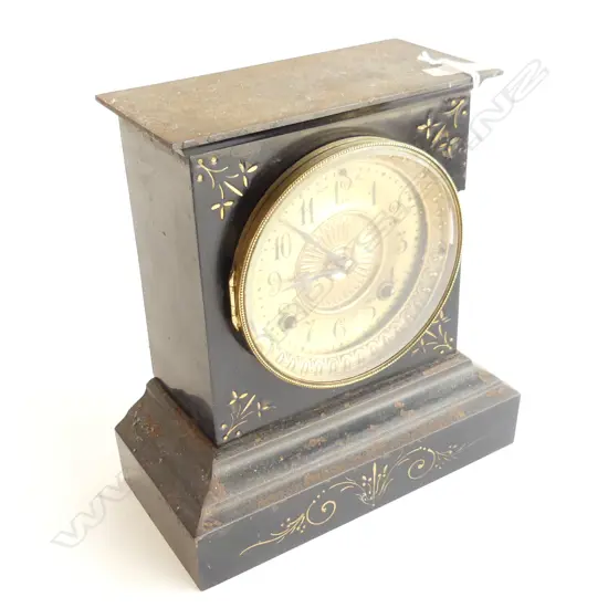 ANSONIA MANTLE CLOCK L. 240 H. 260MM