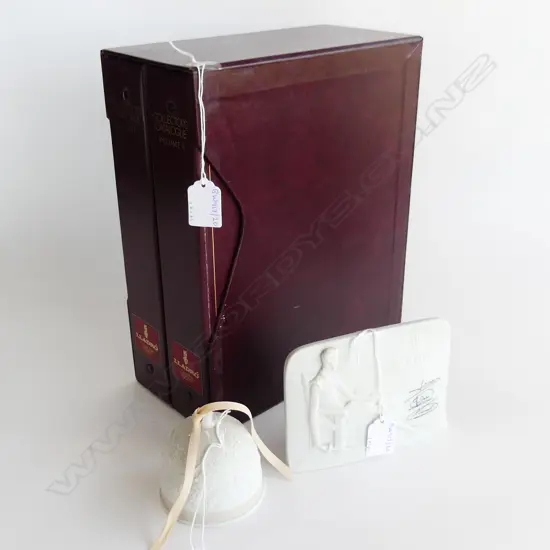 LLADRO COLLECTORS CATALOGUE BELL & ADVERTIZING SIGN H110MM