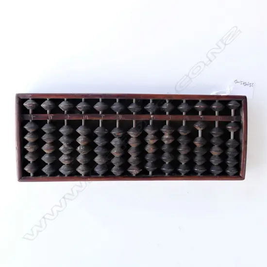 ANTIQUE WOODEN ABACUS L.290mm