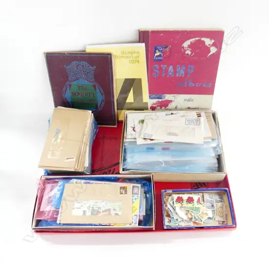 STAMP COLLECTION ALBUMS + LOOSE + FDC'S ETC NZ ETC
