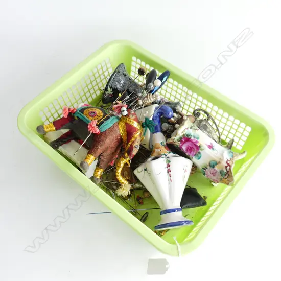 TRAY ASST. HAT PINS & STANDS 