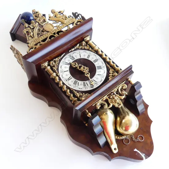 VINTAGE NU ELCK SYN SIN DUTCH WALL CLOCK (H. 570MM