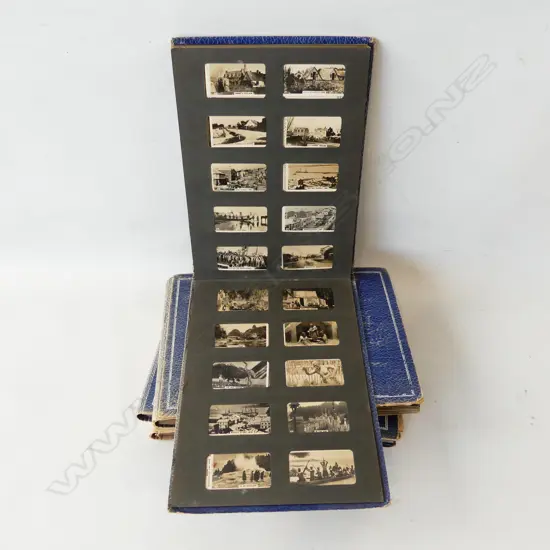 4 'THREE CASTLES' CIGARETTE ALBUMS