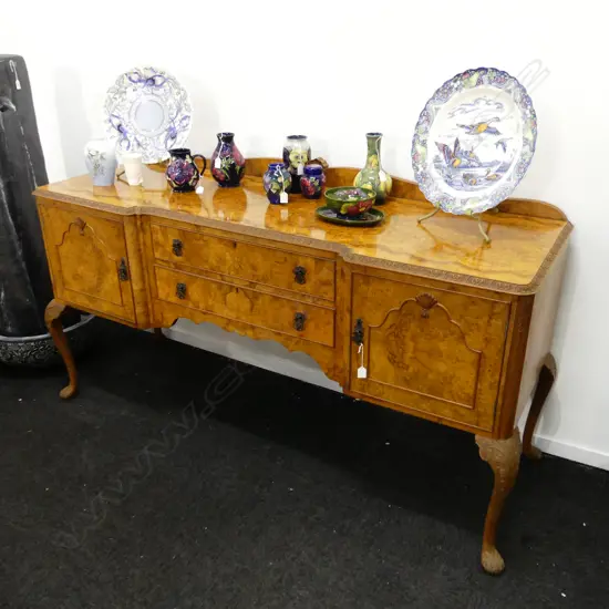 BURR WALNUT SIDEBOARD 1850x600x1010mm