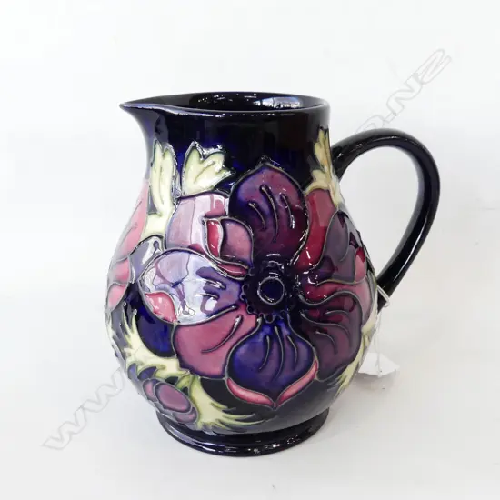 MOORCROFT 'ANEMONE' JUG H.140mm