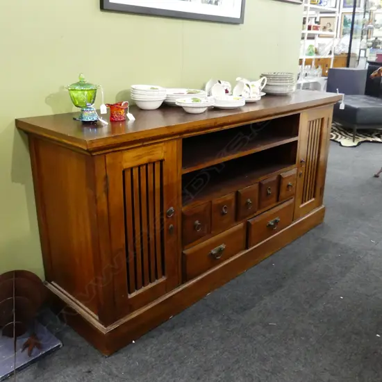 MODERN TEAK SIDEBOARD 1805x500x850mm