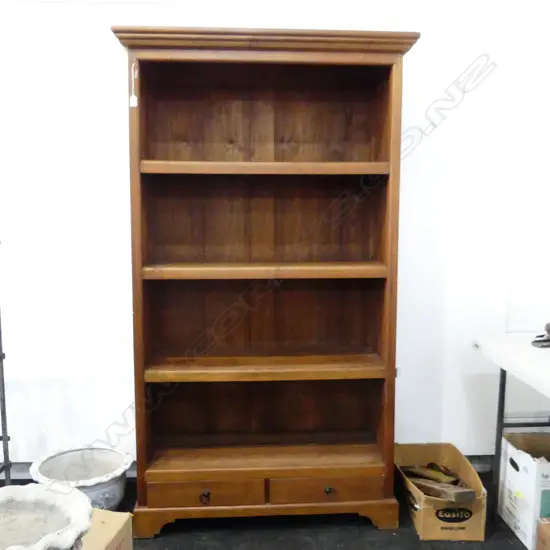 MODERN WOODEN BOOKCASE 1100x450x1900mm