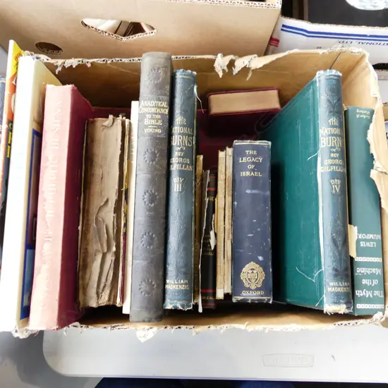 LG BOX LOT BOOKS; ANTIQUES REFERENCE ETC..