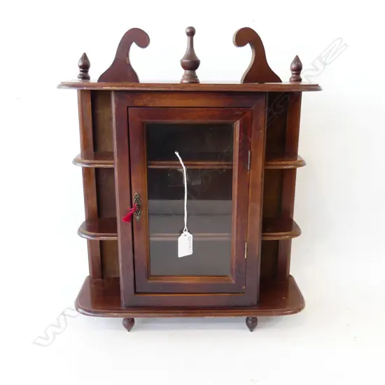 VINTAGE STYLE WOODEN WALL CABINET H.440mm