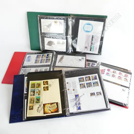 NZ FIRST DAY COVERS, 1957 - 1998 IN 4 ALBUMS, APPROX 375 COVERS
