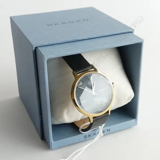 SKAGEN QUARTZ WATCH - AS NEW IN BOX, WORKING