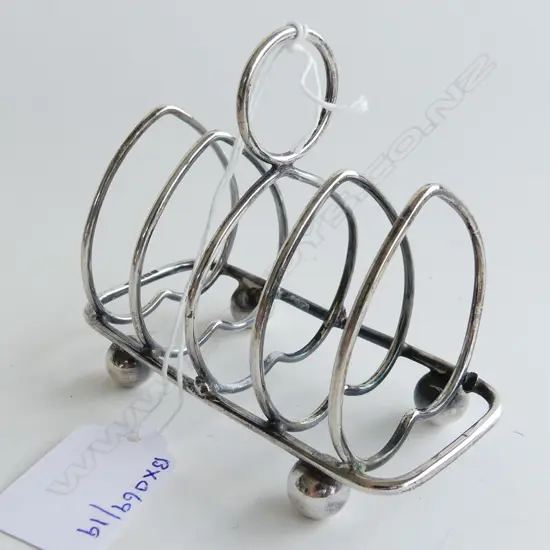 S/SILVER TOAST RACK L95MM 64grms