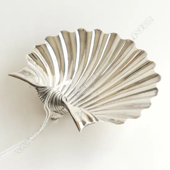 VICT S/SILVER SHELL DISH DIA140MM 127grms