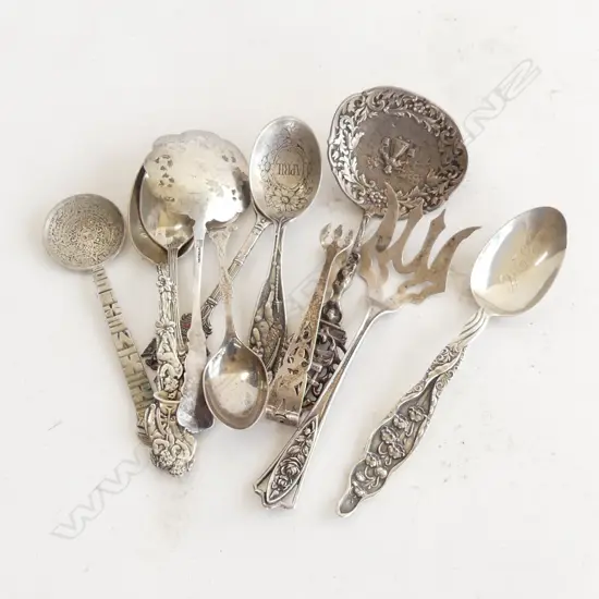 11 ASST. STG SPOONS 206 GRAMS