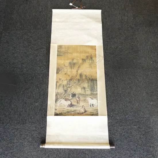 ORIENTAL PRINTED SCROLL