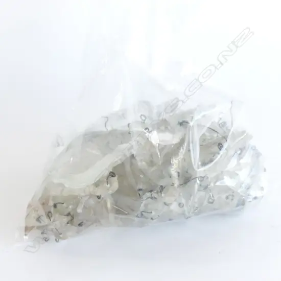 BAG LOT OF CRYSTAL CHANDERLER DROPS