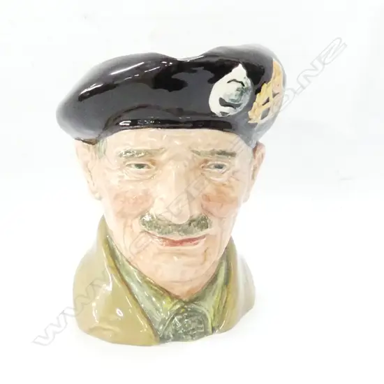 ROYAL DOULTON TOBY JUG; FIELD MARSHALL MONTGOMERY H. 160mm