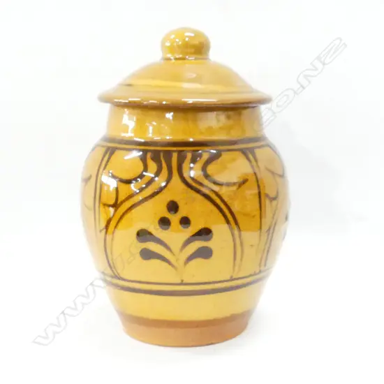 STEVEN SCHOFIELD LIDDED JAR H. 230mm