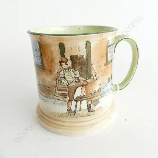 ROYAL DOULTON DICKENS WARE SAM WELLER MUG, C.1908 H. 105mm