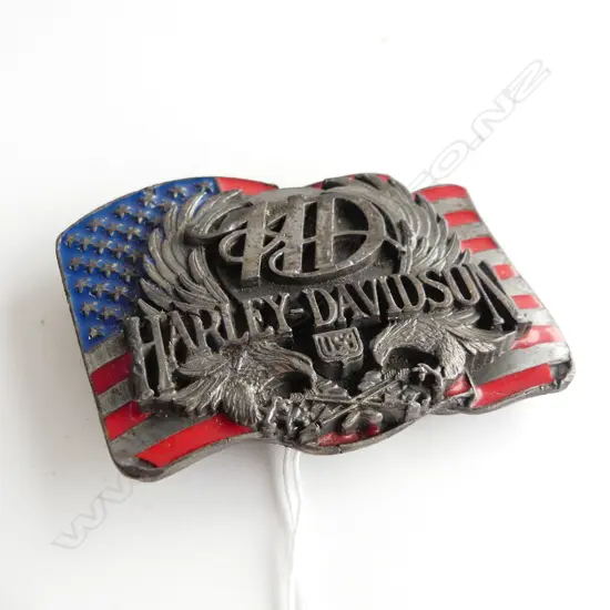 HARLEY DAVIDSON BELT BUCKLE L. 85MM,  MADE IN USA 